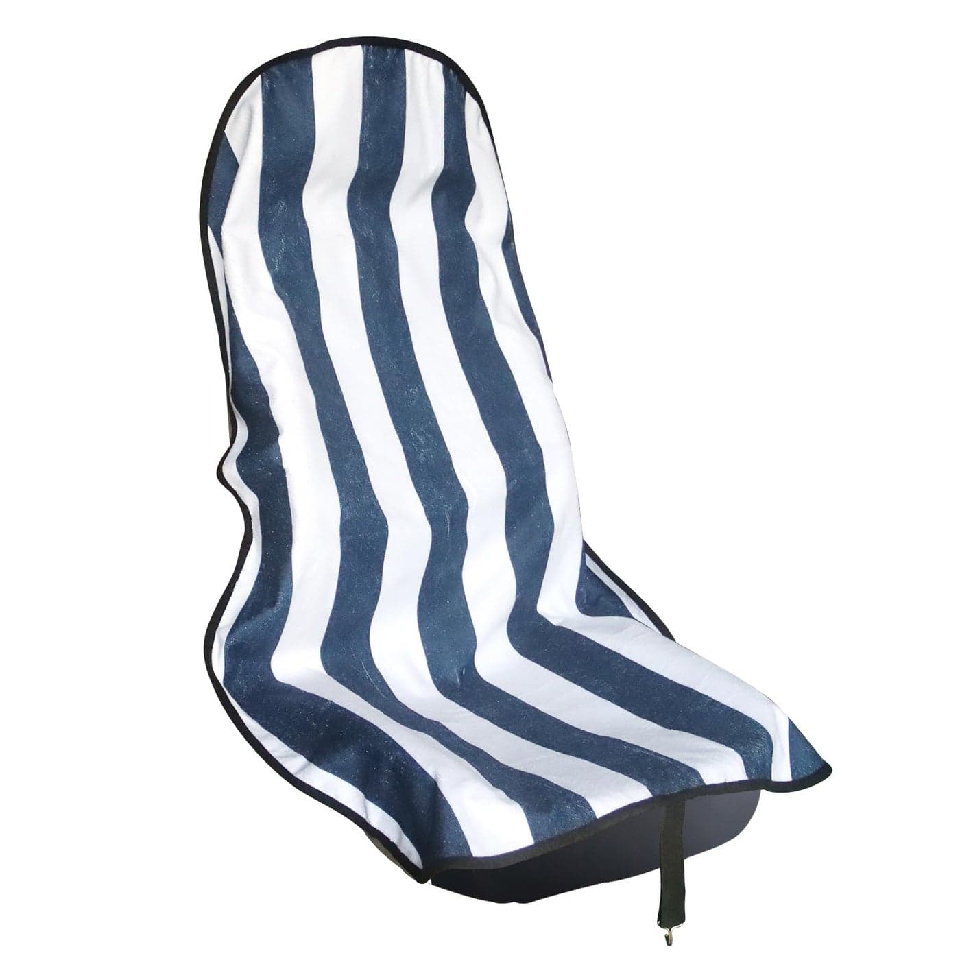 LoyaGour Car Seat Cover Protector Front Seatsfor Gym WorkoutRunningSwimmingBeach and HikingWaterproof Sweat Towel Bucket Seat Covers for Cars SUV Trucks Blue Stripe 1Pcs