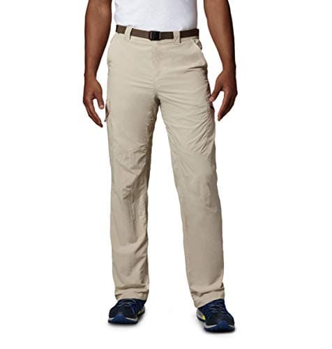 Columbia Men's Silver Ridge Cargo Pant, Fossil, 34W x 32L