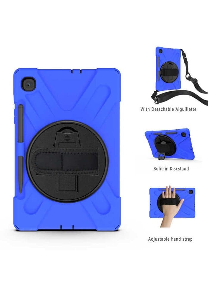 Compatible with Samsung Tab S3 9.7 2017 T820/T825/T827 Shockproof case with 360 degree rotatable stand hand strap