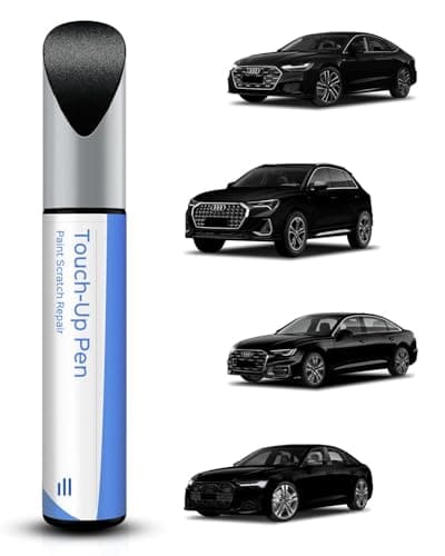 PARTS4EV LY9B Brilliant Black Touch Up Paint Compatible with Audi Exact Match Chips and Nicks Touch Up