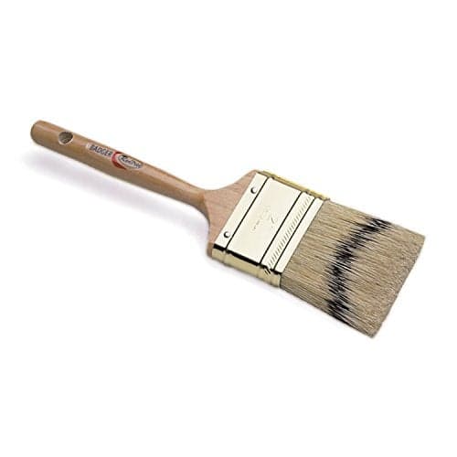 REDTREE 10041 Badger Fine Finish Natural Bristle Paint Brush - 2-1/2"