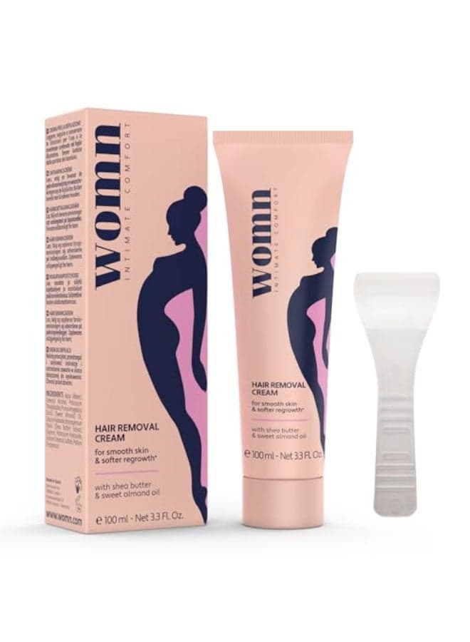 womn Intimate Comfort HAIR REMOVAL CREAM for bikini area underarms Smooth skin no razor bumps or cuts 33 Fl Oz