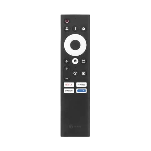7SEVEN® Compatible with Thomson Google Tv Remote Control Suitable for Models Q43H1110 Q50H1000 Q55H1001 Q65H1100 Q75H1101 Smart 4K Ultra HD QLED Television Without Voice Command