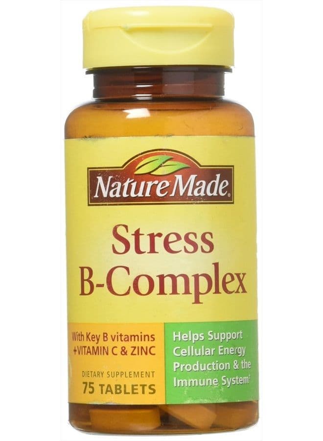 Stress B Complex with Zinc Size 75ct (Pack of 2) 150 ct Total