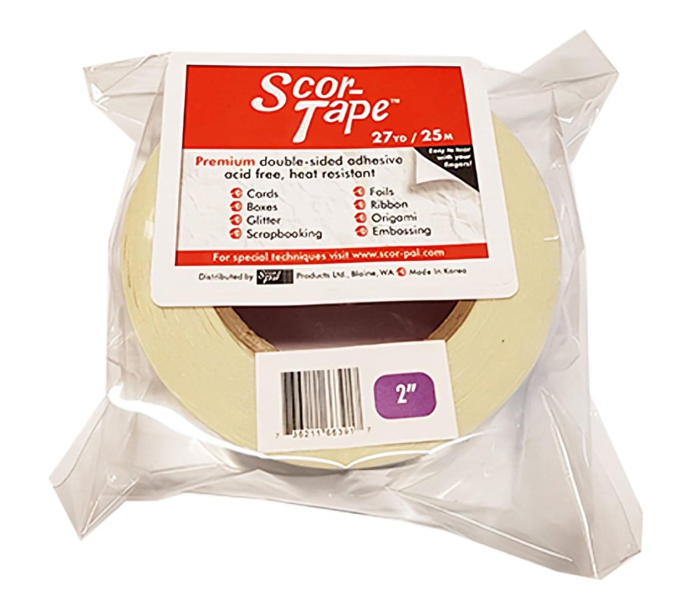Scor-Pal Scor Tape 2" wide