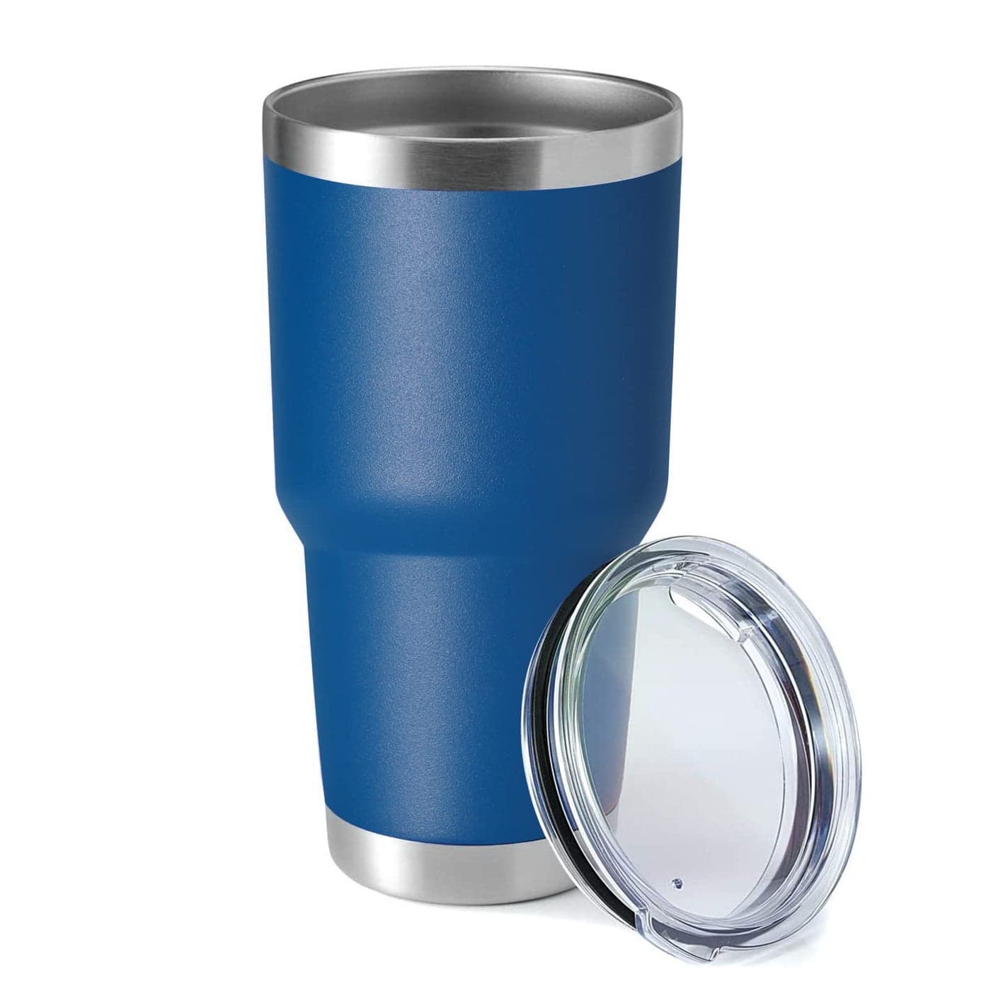 HASLE OUTFITTERS 30oz Stainless Steel Tumbler Double Wall Vacuum Insulated Travel Mug Tumbler Durable Insulated Coffee Mug Gift Box Set Dark Blue 1