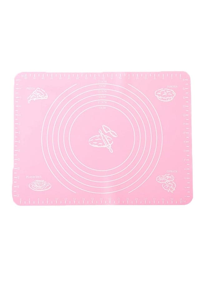 Silicone Rolling Cut Mat Pink 40x30x1cm