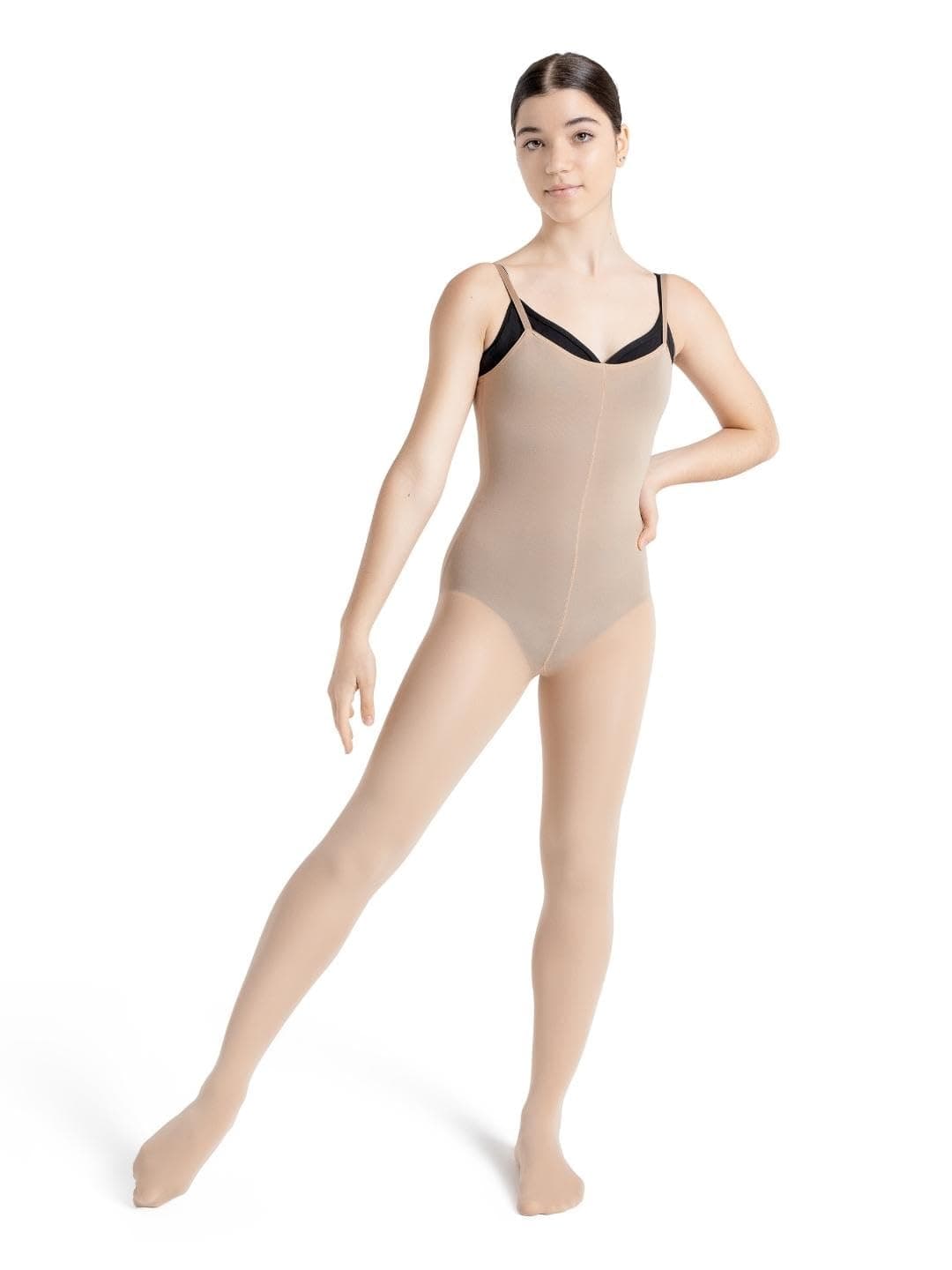 Capezio Women's Ultra Soft Body Tights, Nude, Small/Medium