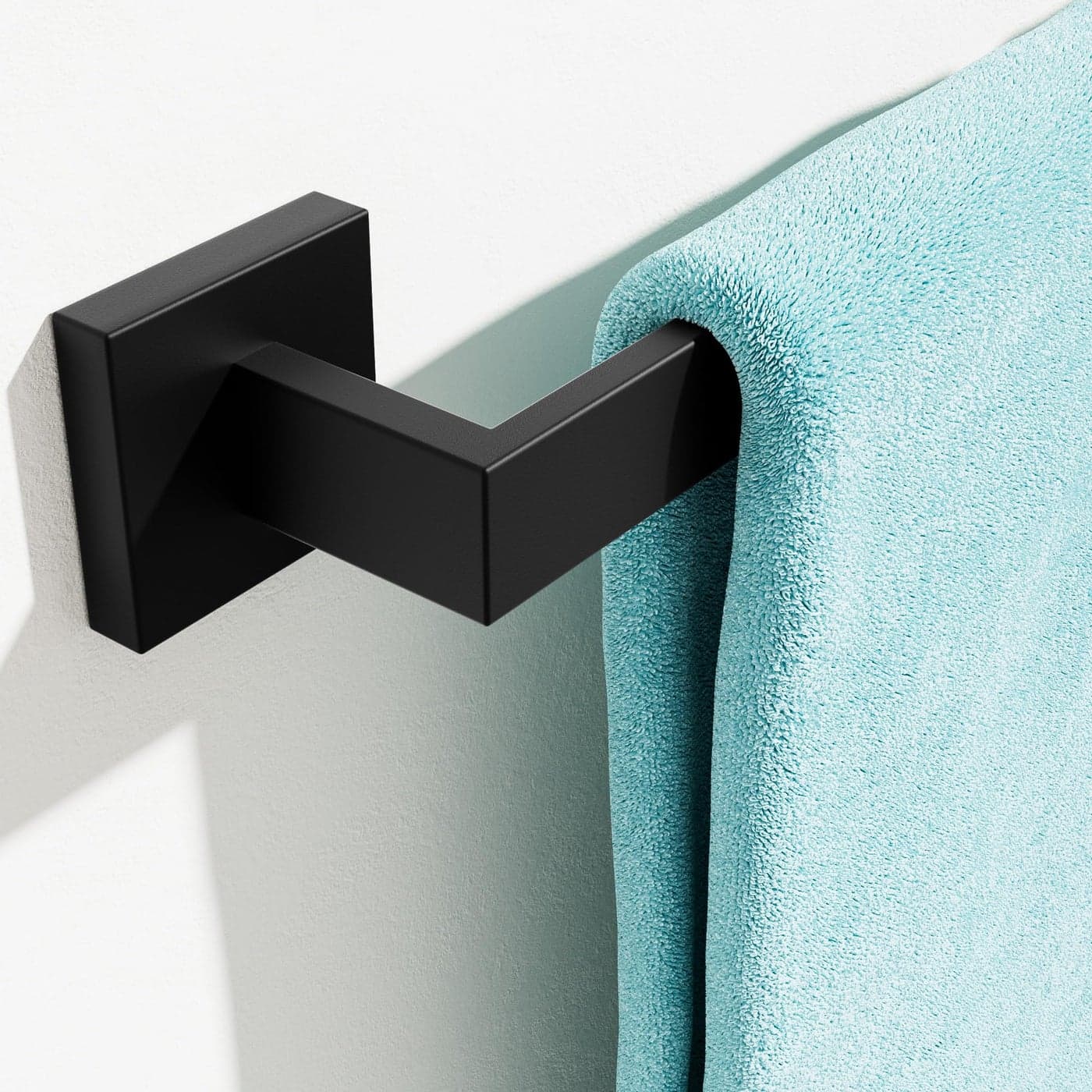 Alise Bath Towel Bars28 Inch Towel Holder Towel Racks for Bathroom and LavatorySUS304 Stainless Steel Hand Towel Hanger Towel Rail Wall MountMatte Black