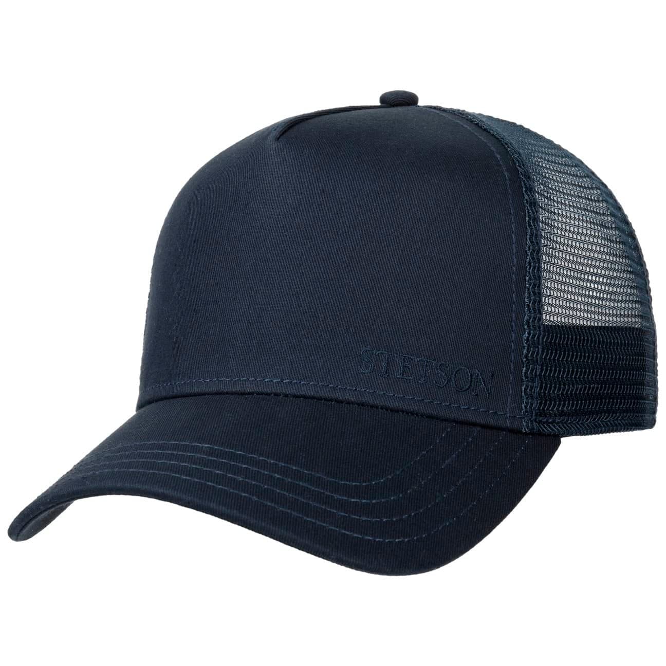 Stetson Classic Cotton Trucker Cap Women/Men Navy One Size