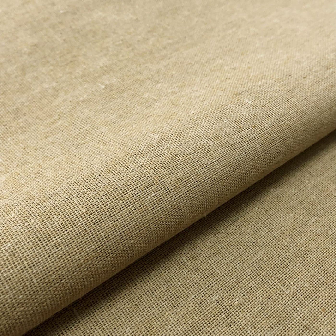 Linen Embroidery Fabric Quilting Fabric Cloth Garments Crafts Accessories Square Embroidery Cloth 20 by 62InchKhaki