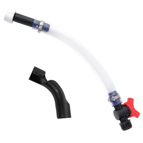 ZJWZCZCMGas Cans racing fuel jug hose Fuel Filler Jug Hosewith Ball 3044 Valve Shut Hoseracing VP fuel jug egs Jugs LC2 Jugs Scribner Fuel Jugs5 Gallon Gas Can for Racing Trigger Hose