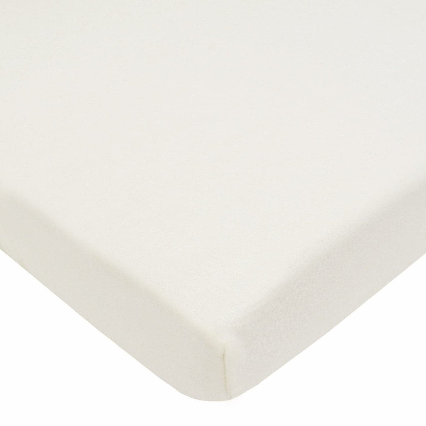 American Baby Company 100 Natural Cotton Fitted Mini Crib Sheet 38 x 24 Soft Breathable Small Nesting Portable Crib Sheet Fits Pack N Play Mattresses Ivory for Boys Girls