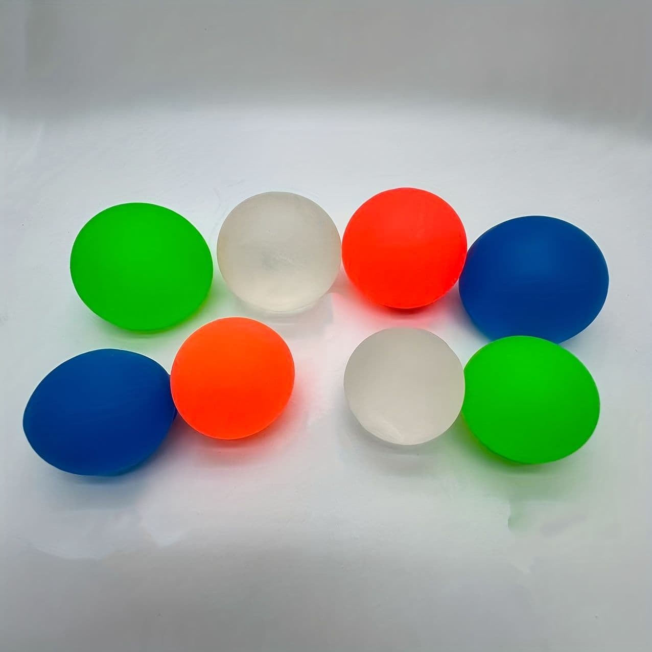 Mini Size Sphere Squeeze Toy Solid Color Simple Design Soft Slow Rebound Desk Toy Gift
