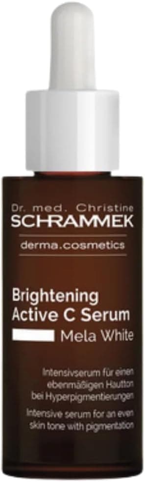 Brightening Active C Serum 10 fl oz Skincare for Pigmentation Uneven Skin Tone Double Vitamin C Azelaic Derivative Niacinamide No Parabens Face Serum Dr Schrammek