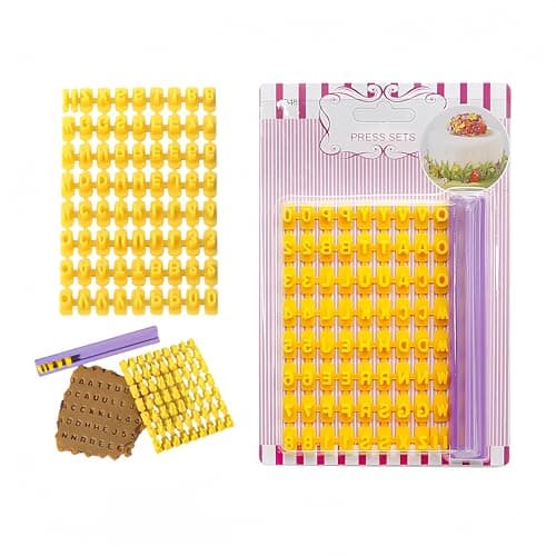 1 Pcs Polymer Clay Alphabet Stamps Clay Pottery Stamps Mini Alphabet Stamps Fondant Cookie Ceramic Polymer Clay Decorating Tools DIY Making Tools B72 Characters