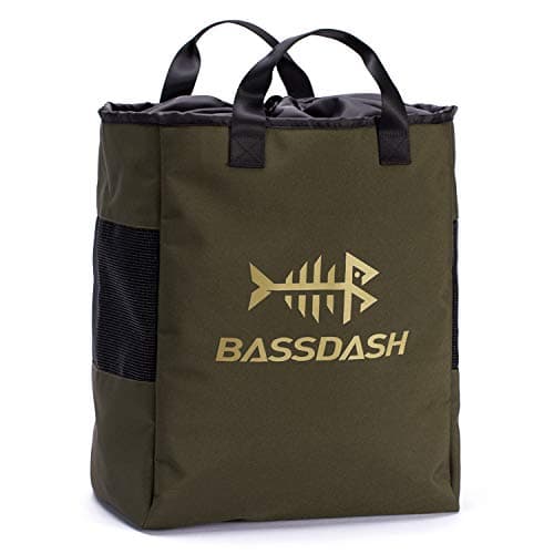 BASSDASH Fishing Hunting Wader Bag Vented Mesh Shoe Boot Bag