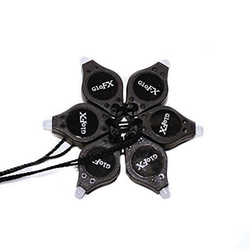 GloFX Exclusive Trans Morph 6Led Orbit Lights Spinning Lightshow Orbital Toy Rave Light