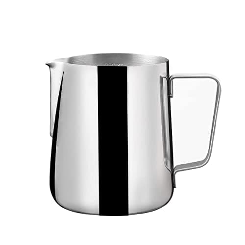 3D CREATIONS 900 MLStainless Steel Milk Frothing Pitcher Milk Coffee Cappuccinos Milk Latte Art Jug Cup Frothing espresso Steamer