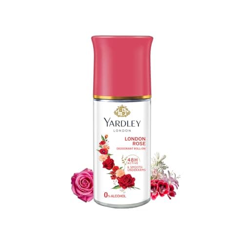 Yardley London Rose Deodorant RollOn 50ml
