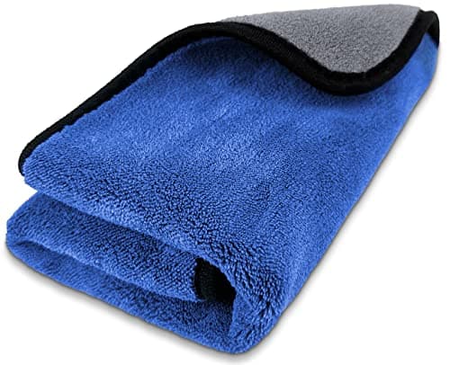 Airlab XL Microfiber Towels for Cars Drying Plush Extra Large Ultra Soft Absorbent Auto Detailing Cleaning Cloth, Lint-Free, Streak-Free, 24'' x 35'' - Pack of 1