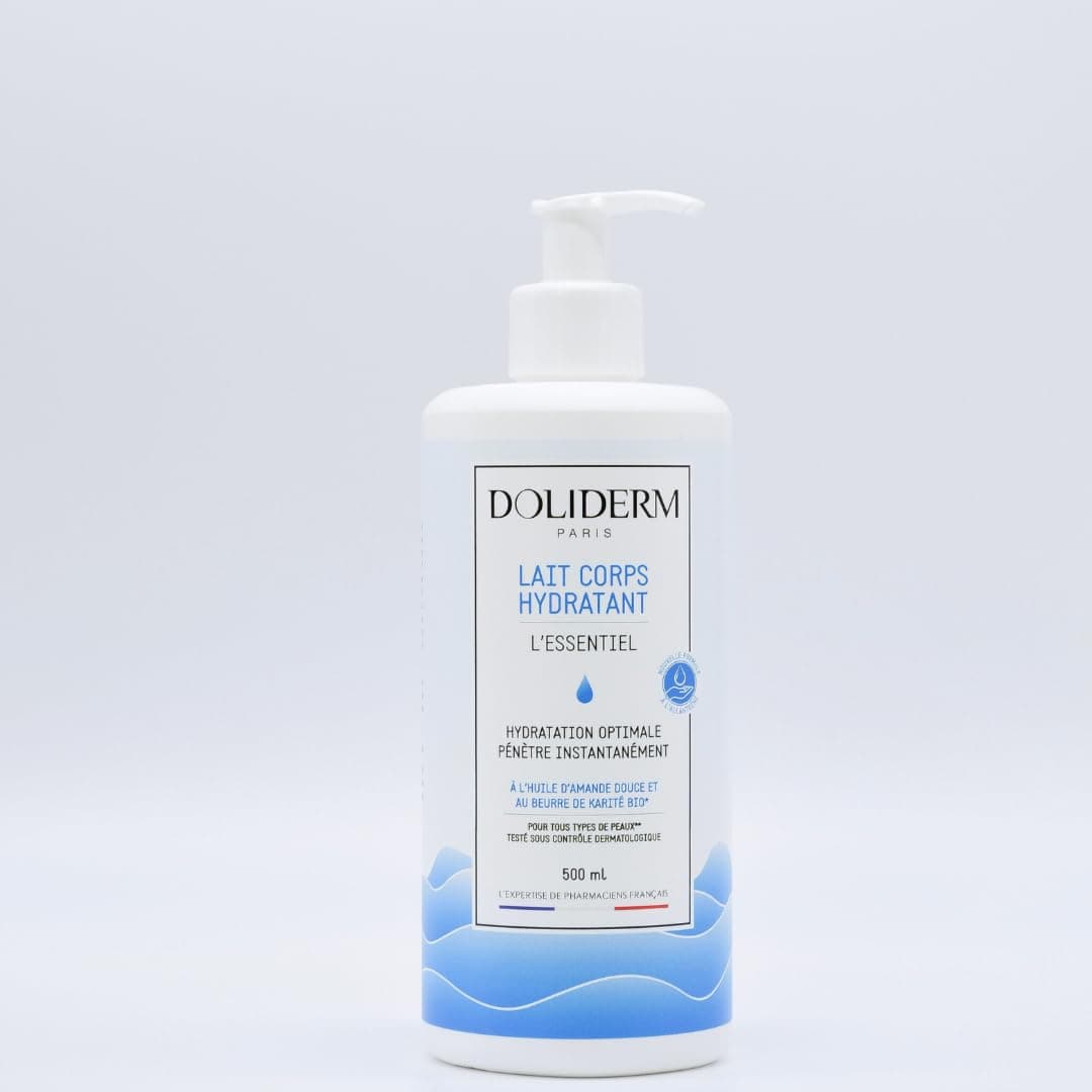 Hydrating Body Milk with Organic Shea Butter Organic Sweet Almond Oil and Allantoin 500ml