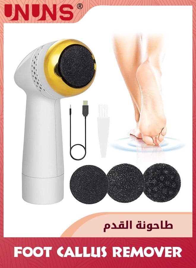 Electric Feet Rough Callus Remover,Rechargeable Foot File Hard Skin Remover,Portable Electronic Vacuum Adsorption Foot File,Professional Pedicure Tool For Foot Care Dead Skin Hard Cracked Heels Foot