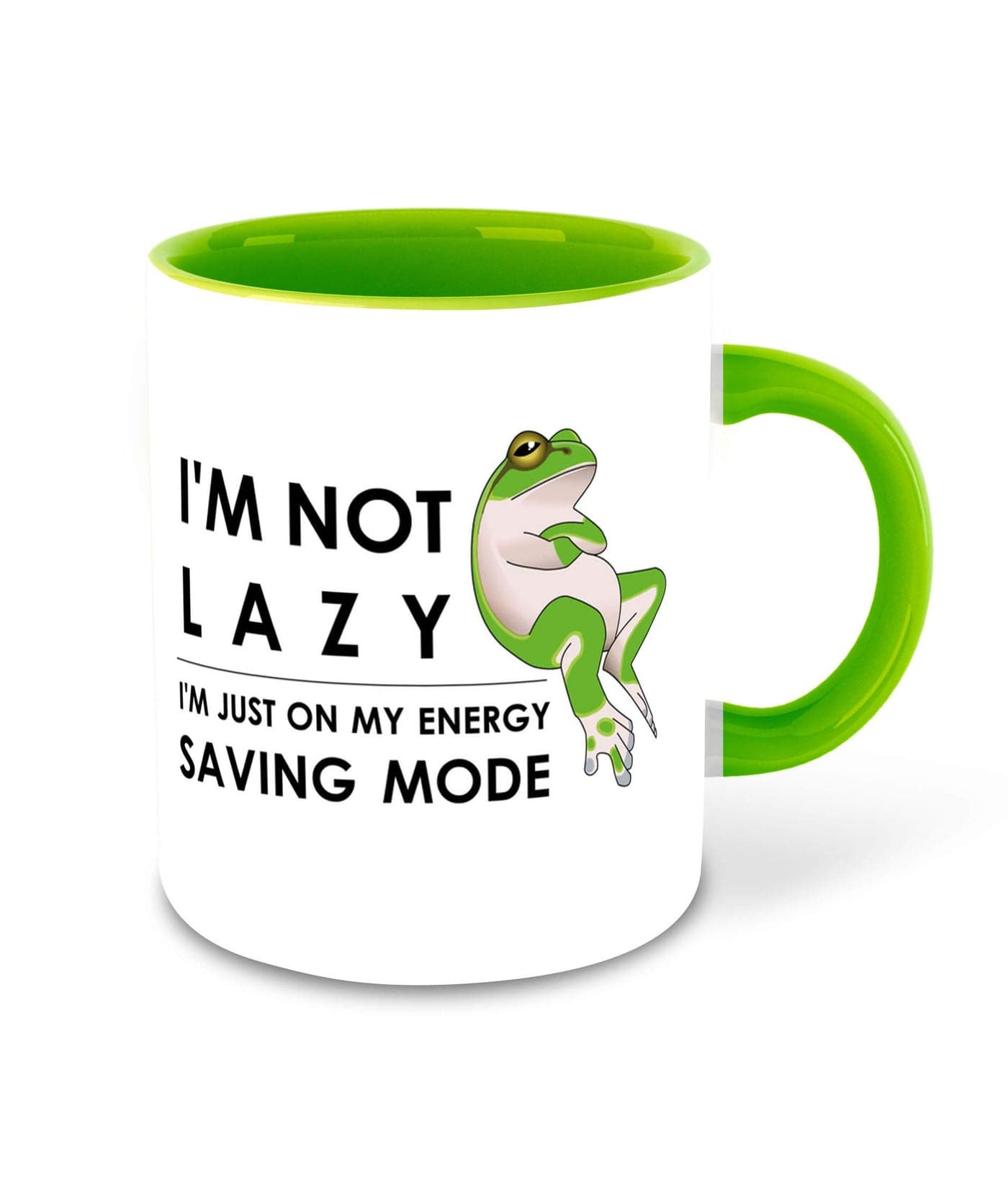 WHATS YOUR KICK Funny Quotes Inspiration Printed Light Green Inner Colour Ceramic Coffee Mug- Best Funny Quotes Design, Fun, Best Gift | Comedy, Pattern (Multi 22)