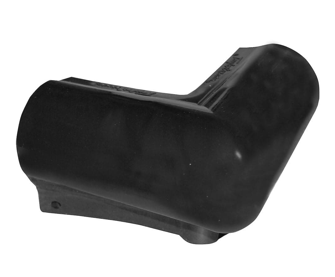 Taylor Made Products 90 Degree Vinyl Dock Corner Bumper Black