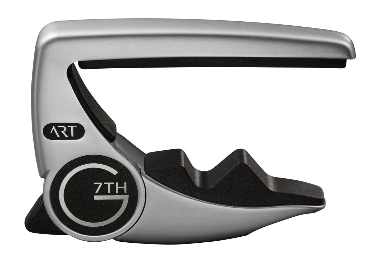 G7th Performance 3 Guitar Capo - Steel String Silver - 52mm - Adaptive Radius Technology, Precise Tuning, Unique Tension Control for Easy One-Handed Use - 6 String Acoustic and Electric Guitars