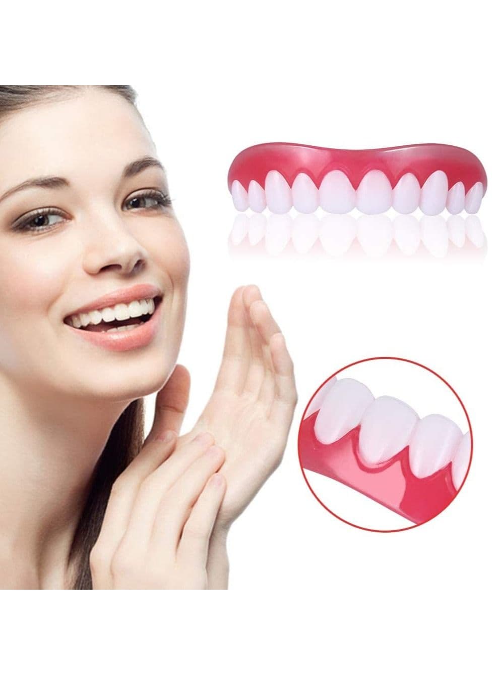 Perfect Smile Veneers Dub In Stock For Correction of Teeth For Bad Teeth Instant Upper Dental Teeth Whitening