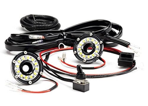KC HiLiTES 355 Cyclone LED Universal 2Light Under Hood Wiring Kit