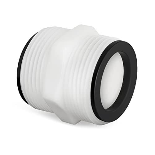 1.5 Pool Hose Connector for Intex - 1 1/2 Inch Pool Split Hose Adapter Coupler with 2 Gaskets for Coleman Above Ground Pool Hose Extension and Filter Pumps