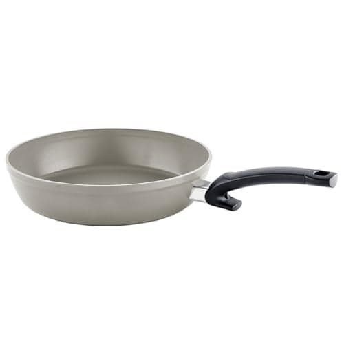 Fissler Ceratal Comfort Ceramic 102 Inch NonStick Frying Pan Warm Grey Made without PFAS