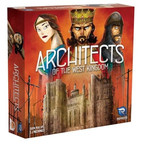 Renegade Game Studios Architects of the West Kingdom Game for 1-5 Players Aged 12 & Up