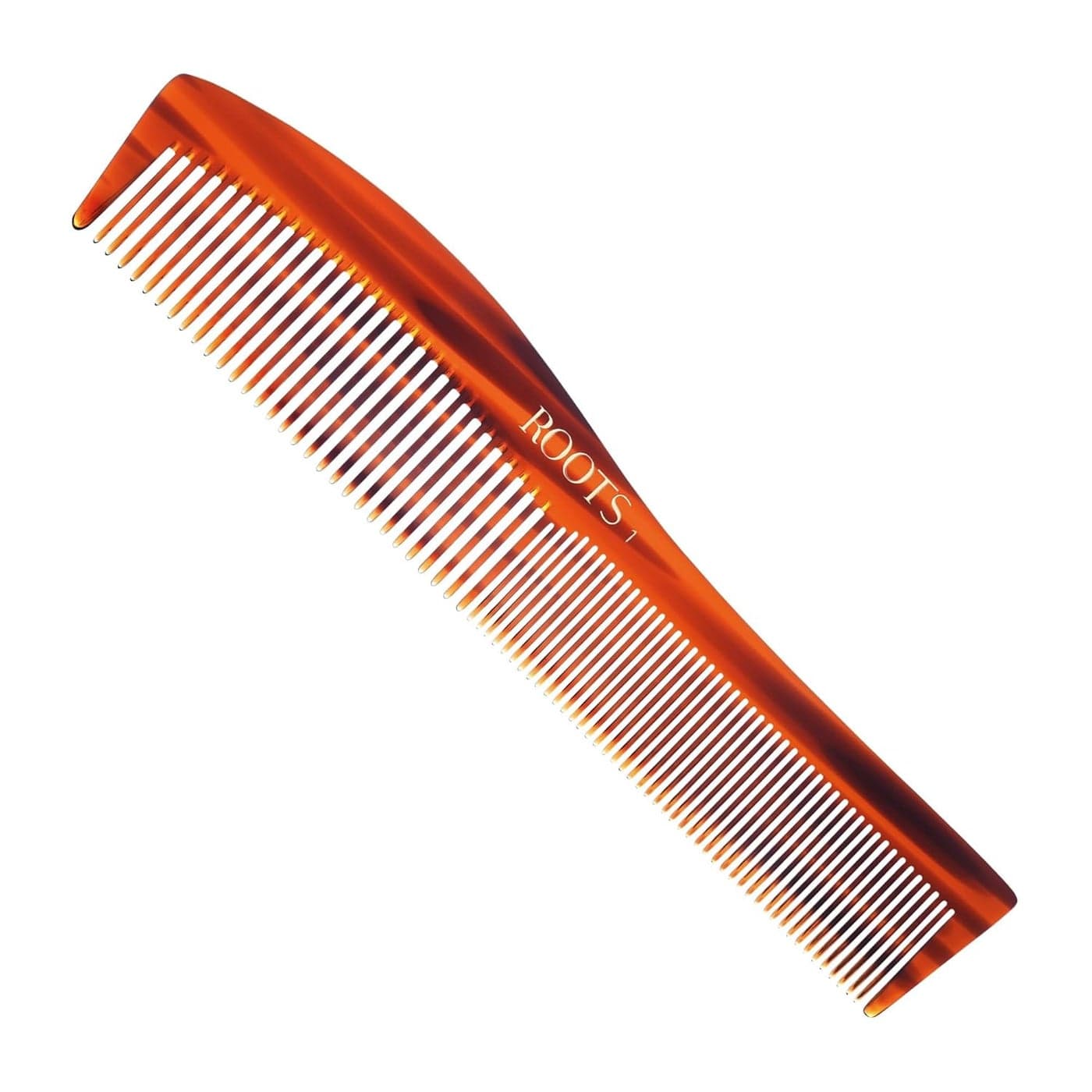 Roots Classic Brown Dressing Comb Designed with Dual Wide and Fine Tooth Hair Comb for Men and Women Style your Hair HassleFree Light Weight Model No1