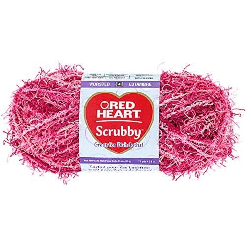 RED Heart Scrubby Yarn Candy
