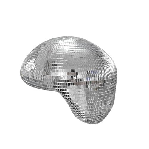 TUCAI Melted Disco Ball Decor Mirror Ball Aesthetic for Modern Home Living Room