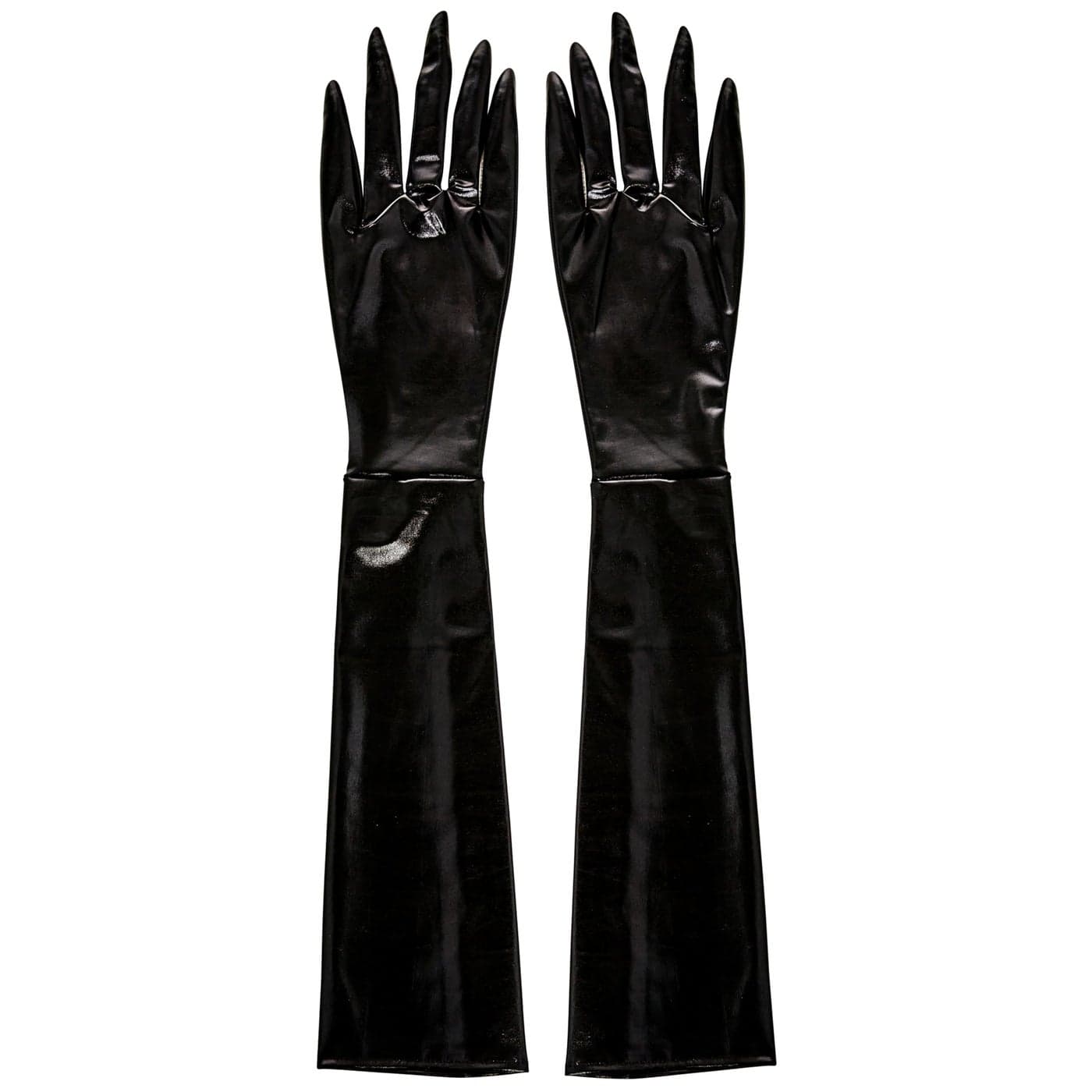 Rubies Adult Long Fingered Costume Gloves, Black, One Size for Themed Parties and Halloween