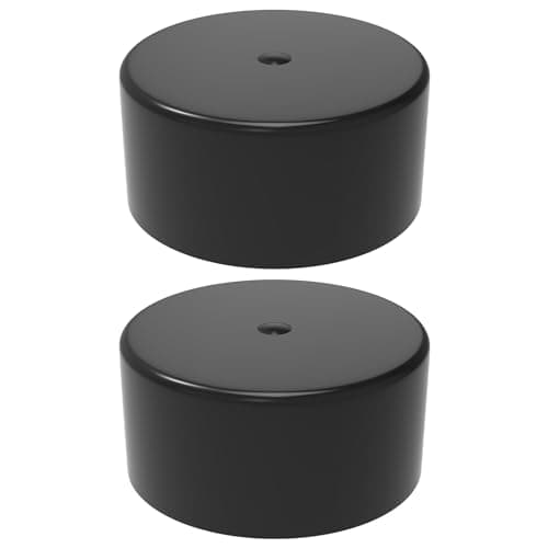 Aifeier ET 1.98 Inch Bearings Buddy Rubber Caps Dust Covers Trailer Wheel Bearing Protector Replacement for Bearing Partner Bra, Black Bearings Buddy Bras (2 Pack)
