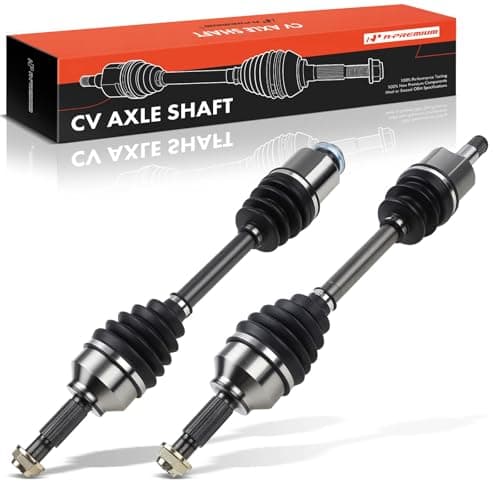 A-Premium Pair (2) Front CV Axle Shaft Assembly - Compatible with Ford Focus 2005-2011 2.0L, Focus 2005-2007 2.3L, Focus 2007-2011 2.5L, Driver and Passenger Side, Replace# 8S4Z3B436B