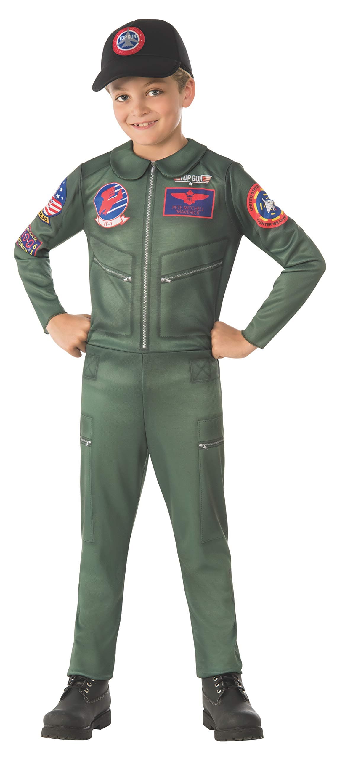 Rubies Top Gun Unisex Childs Costume Small