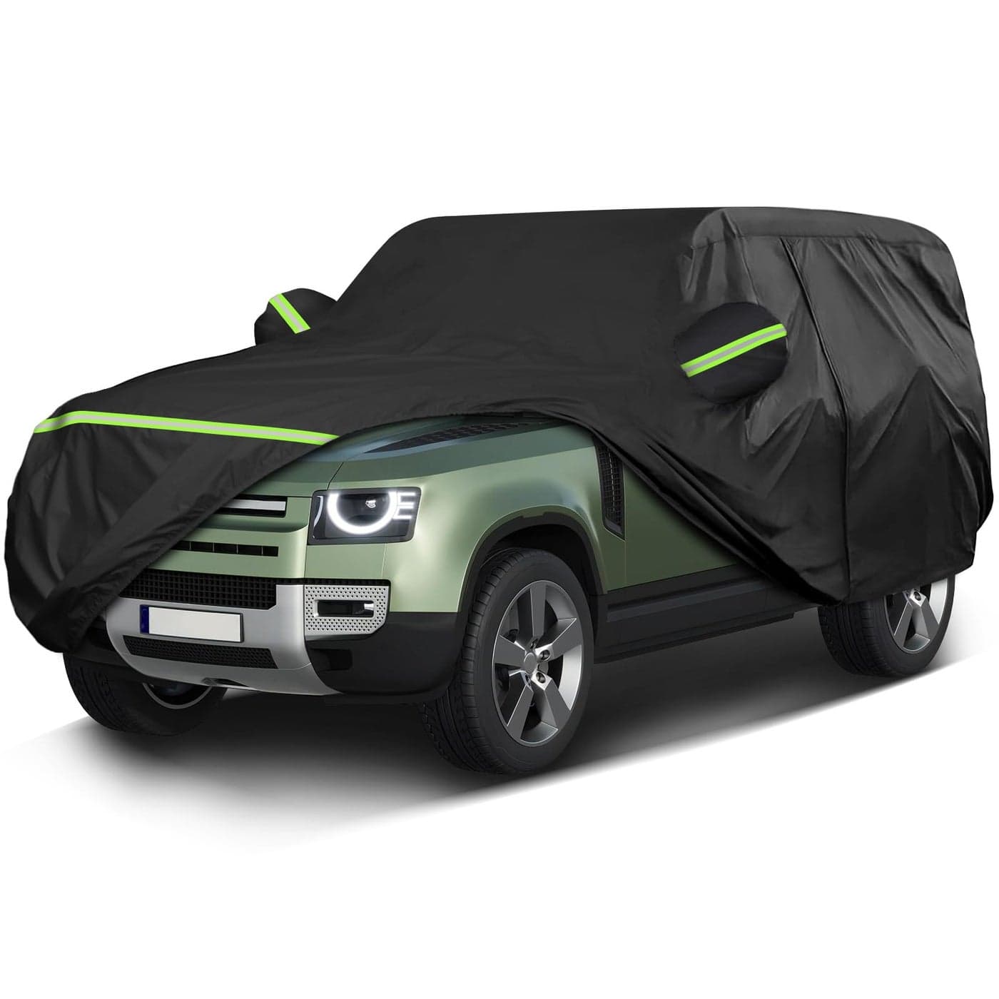 QUNSUNUS 6 Layer Car Cover for Land Rover Defender 20202025 Car Cover Waterproof All Weather 210D Windproof Custom Fit for Land Rover Defender 110 4Door