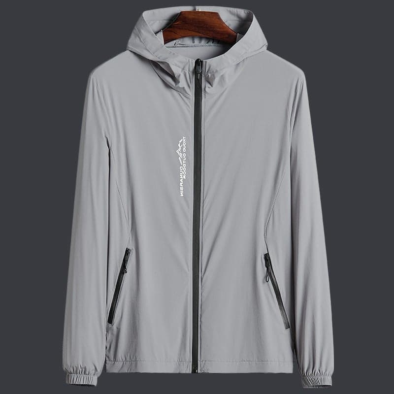 Pick Up The Price! Ice Silk Sun Protection Clothing Men'S Uv Protection Skin Clothing Summer Fishing Sun Protection Clothing Thin Jacket For Men