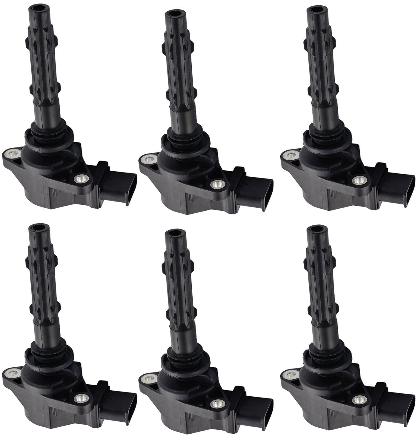 ENA Pack of 6 Ignition Coil 2.5L 3.0L 3.5L V6 Compatible with Mercedes-Benz C230 C280 C300 C350 CLK350 E350 GLK350 ML350 ML450 R350 S400 SLK280 SLK300 SLK350 Sprinter 2006-2012 Coils for UF535