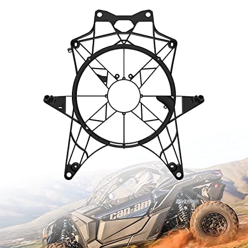 Maverick X3 Cooling Radiator Fan Shroud, A & UTV PRO Fan Cover for 2017-2024 2025 Can-Am Maverick X3 & X3 Max All Models, Frame Mount Assembly Accessories (Replace OEM #709200588)