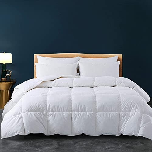 Cozynight Twin Size Down Alternative Comforter-White Comforters Duvet Insert with Corner Tabs-Breathable Box Stitched Reversible Comforter (68x86 inches)
