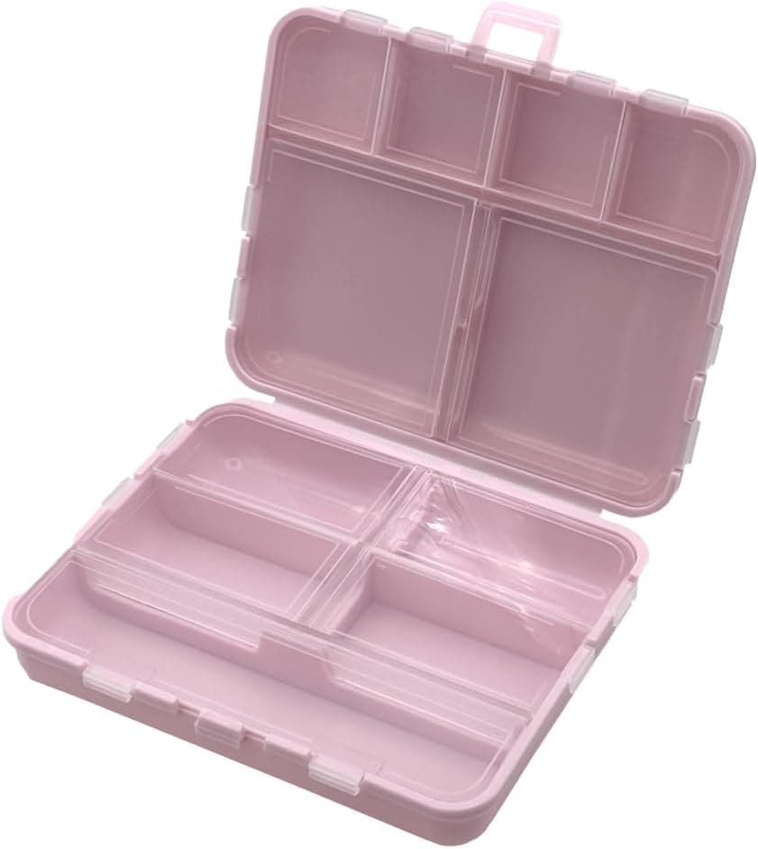 Pink Foldable Pill Case for Women