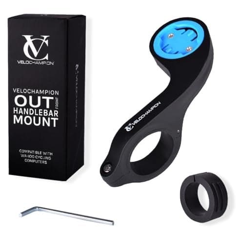VeloChampion Out Front Bike Handlebar Mount Compatible with Wahoo Computer Bolt, Bolt v2, Elemnt, Roam or Elemnt Roam v2