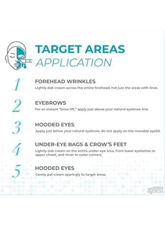 Facelift in A Box - Instant Eye Bag Remover Puffiness -1 Box of 25 Vials - Instant Under Eye Bags Remover - Wrinkle Tightener - Instant Wrinkle Remover for Face Instant Lift